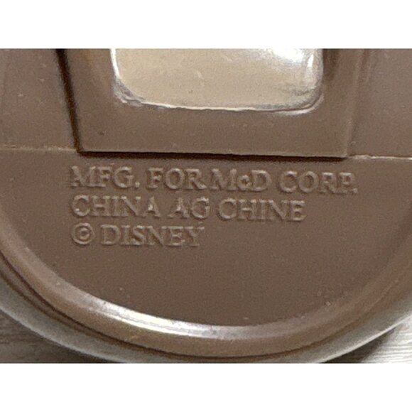 Disney McDonald’s Baloo Figurine Holding Bananas Brown/Yellow Plastic Vintage - Picture 6 of 8